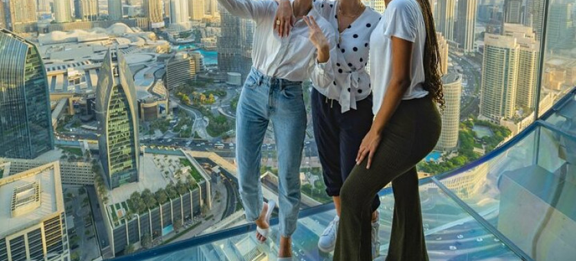 Top of Burj Khalifa Ticket with Sky Observatory & Sky Glass Slide Access