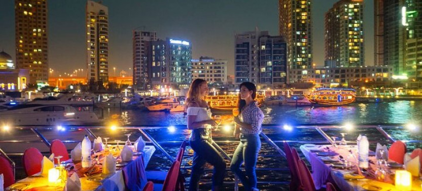2-Day Private Tour In Dubai with Dune-bashing, Cruise, and Live Shows