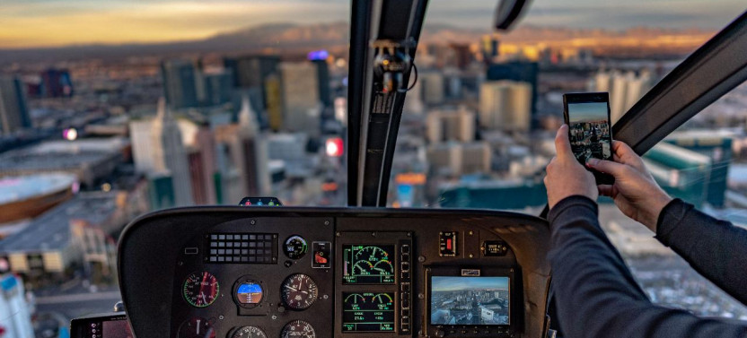 Vegas Views 15 Minute Helicopter Tour - No Transportation