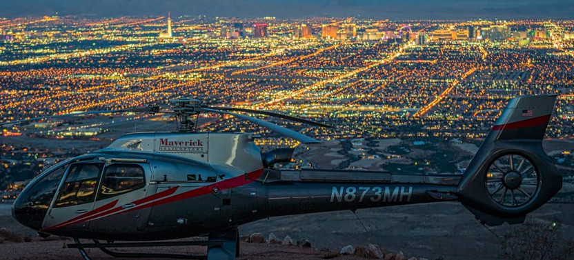 Neon & Nature Sunset Helicopter Tour of Las Vegas and Red Rock Canyon