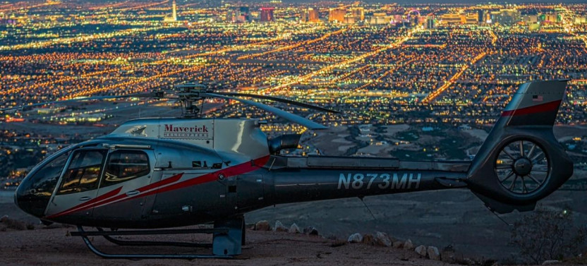 Neon & Nature Sunset Helicopter Tour of Las Vegas and Red Rock Canyon