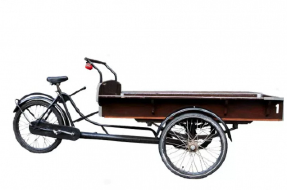 One Hour Traditional Cargo Bike Rental - From Waterlooplein