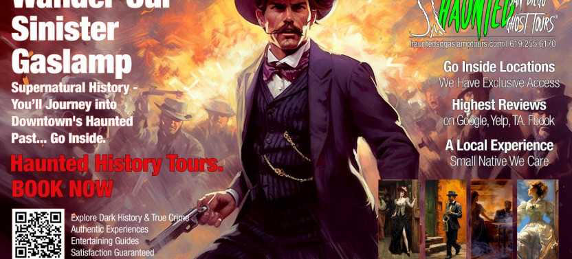 Gaslamp Quarter Ghost Tour: #1 Rated, True Crime & Exclusive Site Entry