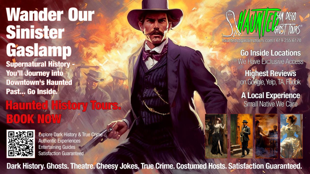 Gaslamp Ghosts Walking Tour - 20+ Dark, Haunted & True Crime Stops