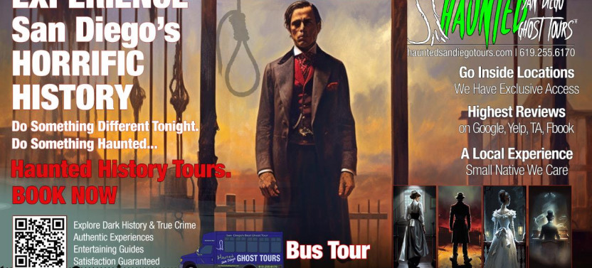 Haunted San Diego: Bus Tour with Exclusive Access to 4 Locations!