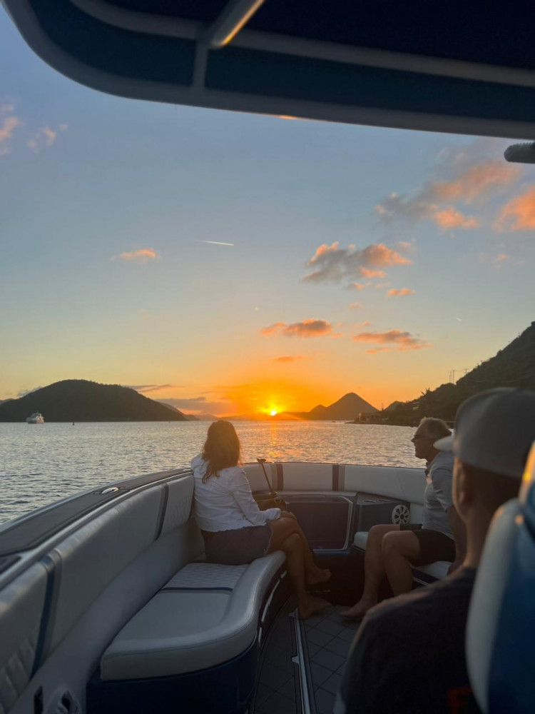 Sunset Dinner to US Virgin Islands Aboard Blue Diamond