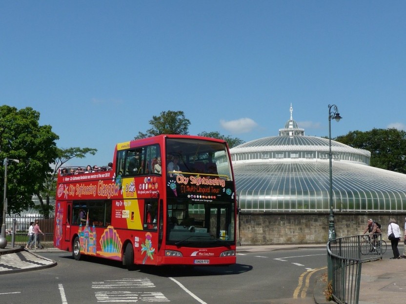 City Sightseeing Hop On Hop Off Bus Tour Glasgow - Red Route - 1 Day