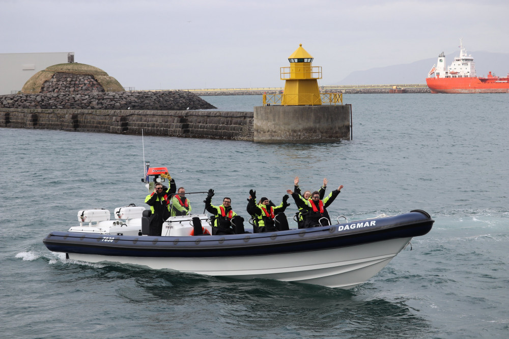 RIB Speedboat Express WhaleWatching Tour Reykjavik Project Expedition
