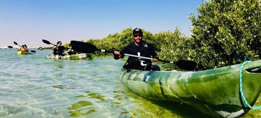 1 Hour Private Mangrove Kayaking In Al Thakira Reserve