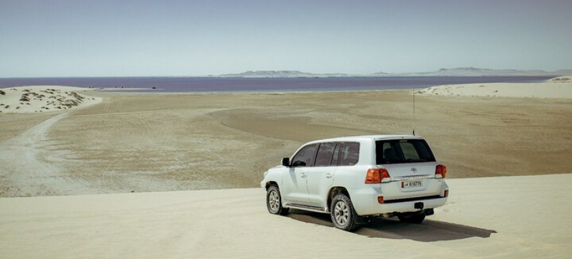 Private Desert Safari With Inland Sea Visit & Sand Boarding