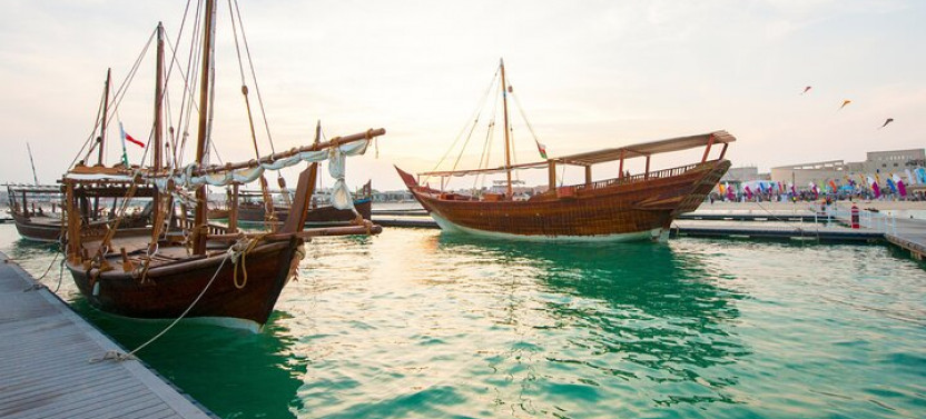 Shared Dhow Cruise And Corniche Walk