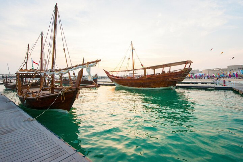 Shared Dhow Cruise And Corniche Walk