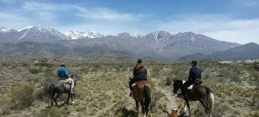 2 Day - Horseback Riding Trekk Through The Andes Mountains