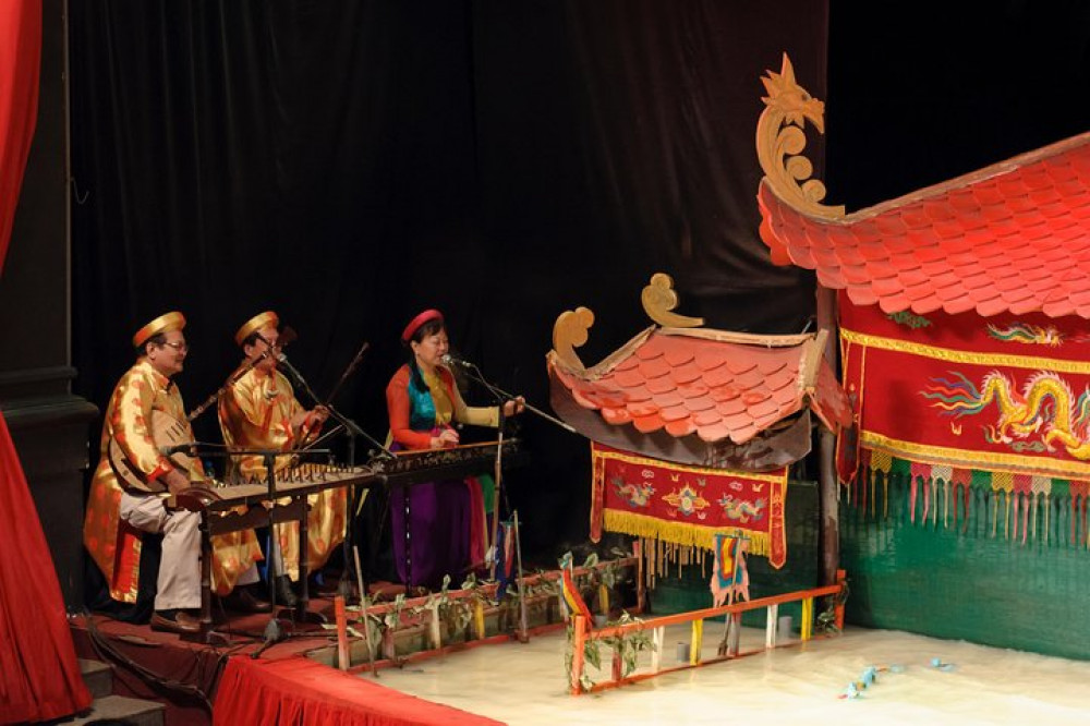 Ha Noi Water Puppet Show With Buffet Dinner