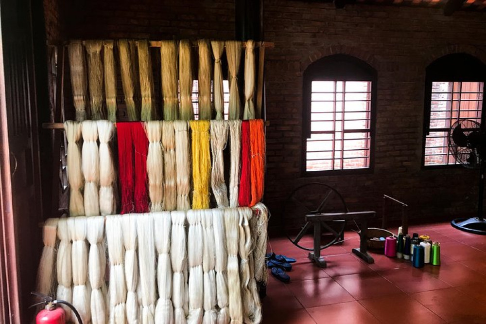 Half-Day Silk Cloth Producing Process Discovery Tour From Hoi An