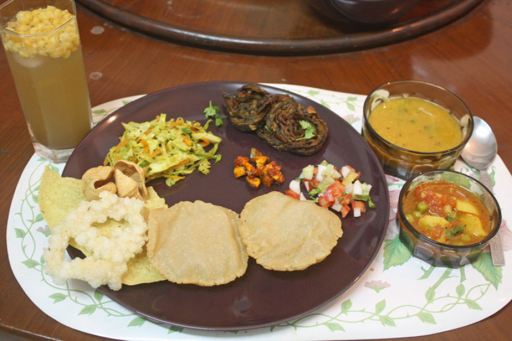 A Traditional Gujarati Thali Experience In Dubai In a Chef's Kitchen