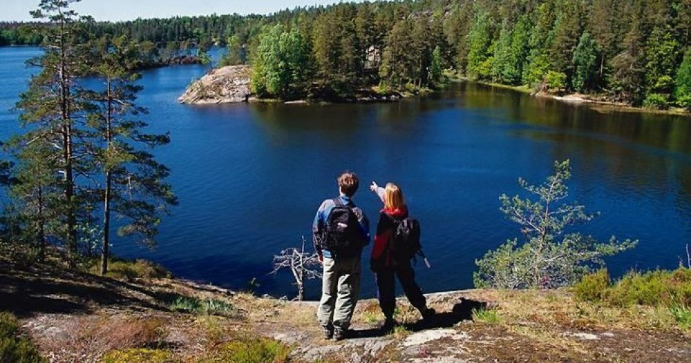 Self-Guided Hiking in the Natural Areas Surrounding Stockholm City