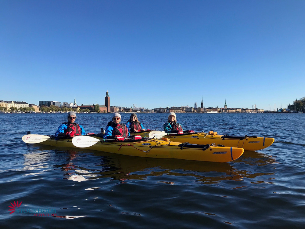 Stockholm Winter City Kayak Tour