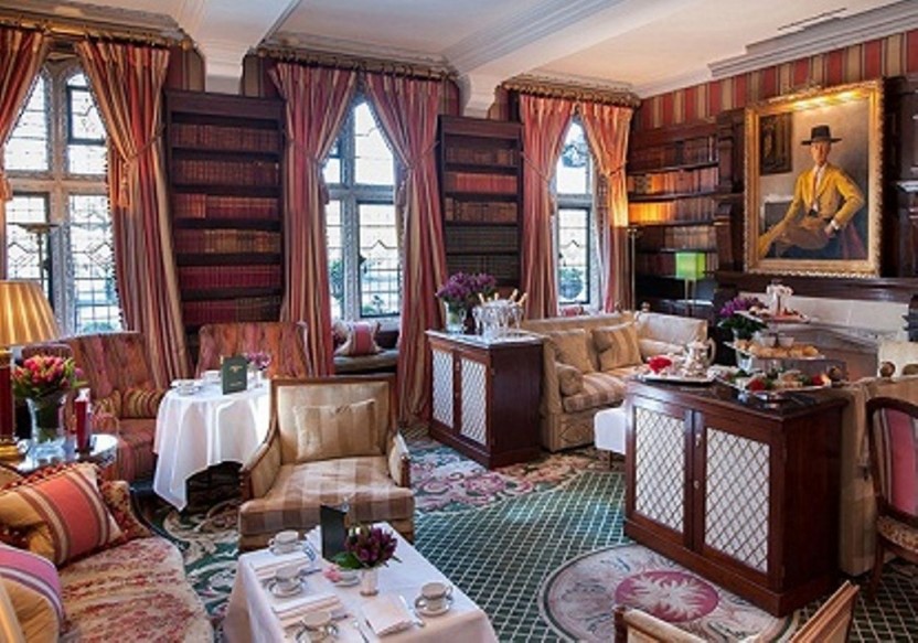 Afternoon Tea at The Rubens At The Palace with a Glass of Champagne