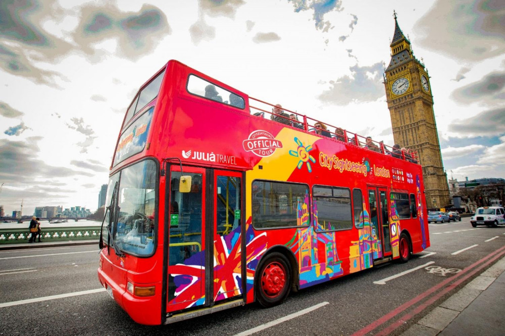 24H Ticket - London Hop On Hop Off Bus City Tour + River Cruise