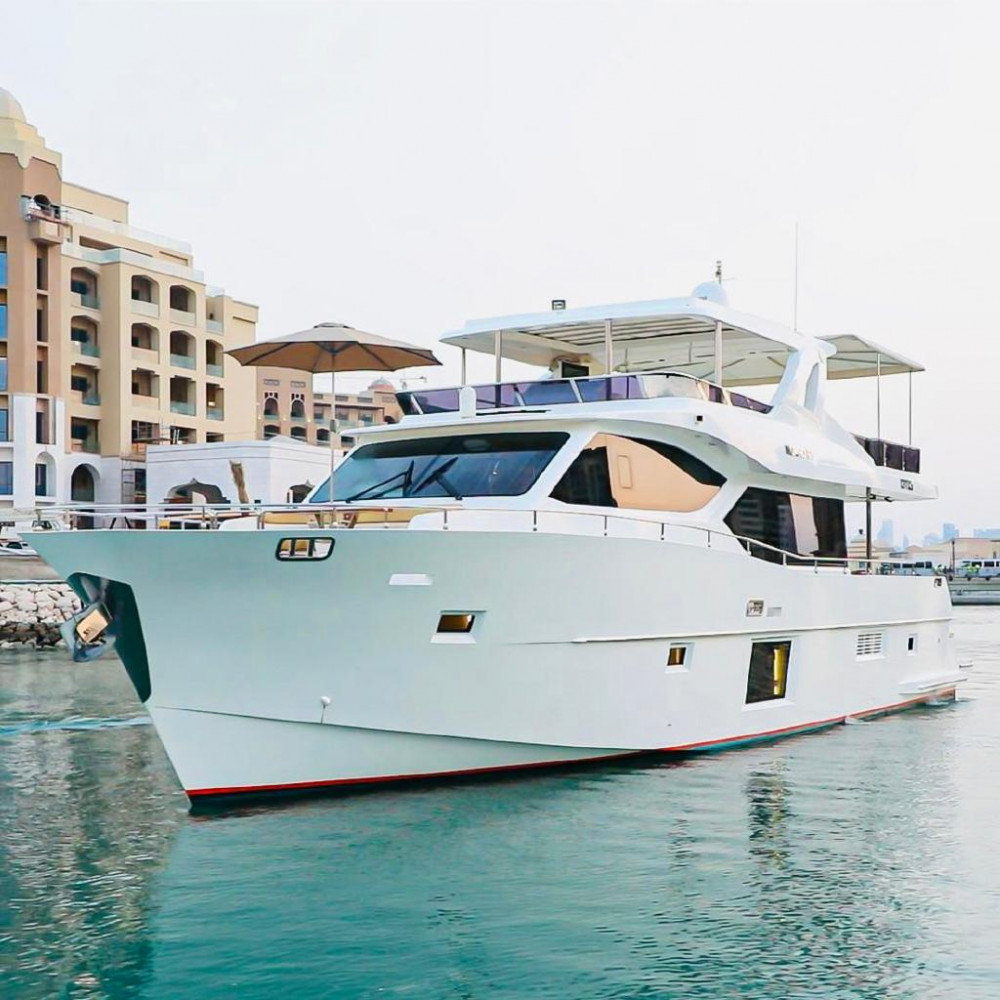 Private Yacht Charter Off The Coast of Qatar Aboard 