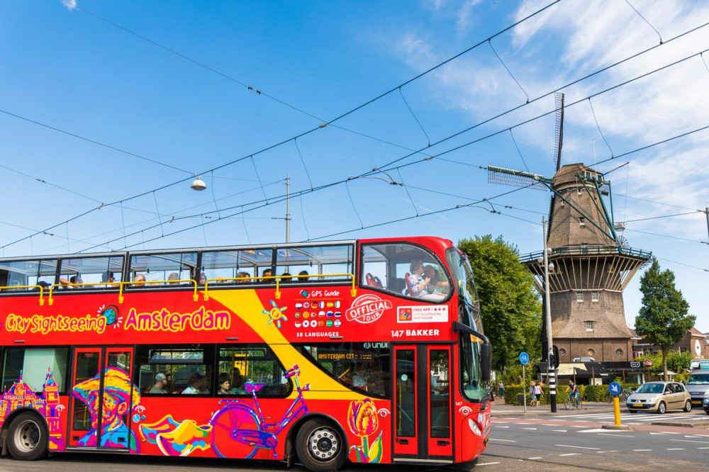 City Sightseeing Amsterdam Hop on Hop off Bus - 48 bus