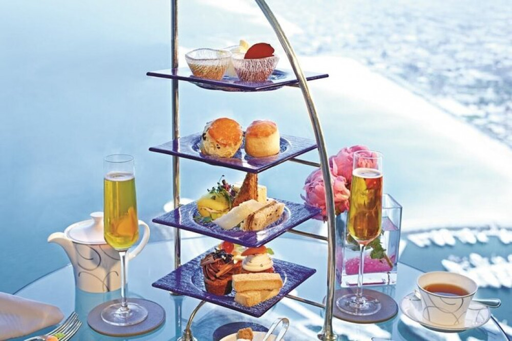 At The Top Burj Khalifa Ticket & High Tea In Burj Al Arab With Transfer