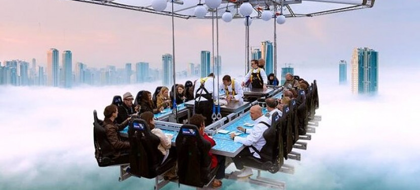 Sky Dining Experience at Dubai Marina with Optional Transfers