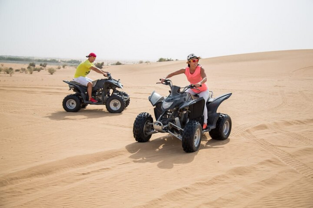 Hot Air Balloon Flight in Dubai with Dune Bashing and Quad Bikes