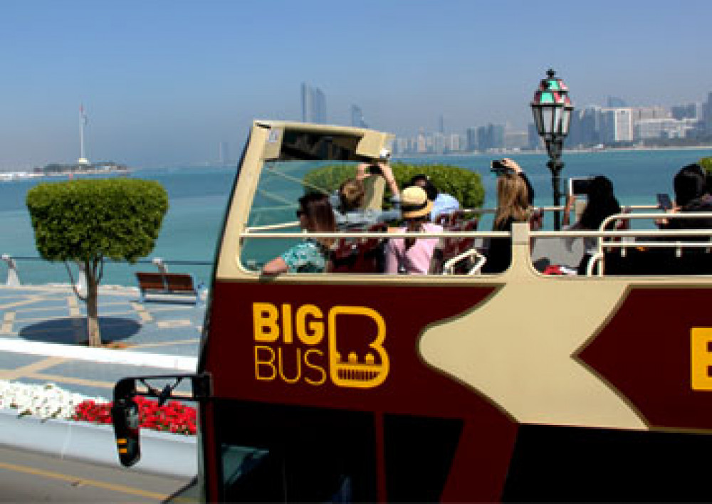 Big Bus Abu Dhabi - Discover Hop On Hop Off Bus Ticket - 24 Hours