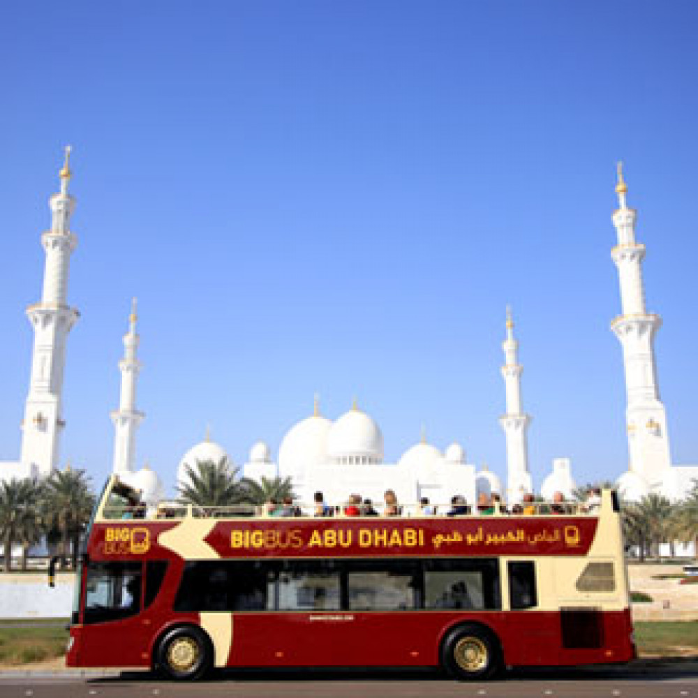 Big Bus Abu Dhabi - Essential Hop On Hop Off Bus Ticket - 48 Hours