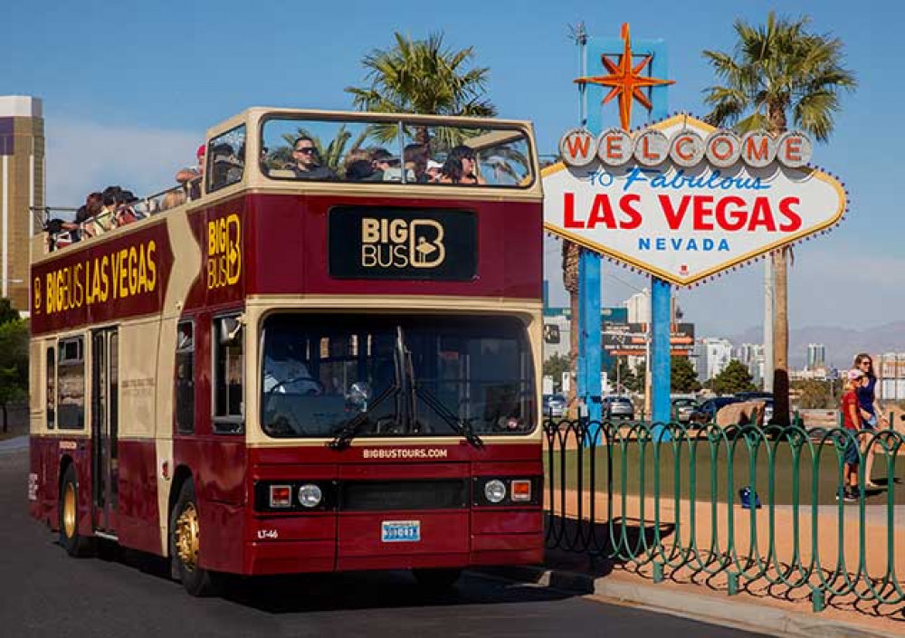 Big Bus Las Vegas Essential - 3 Day Hop On Hop Off Bus Ticket