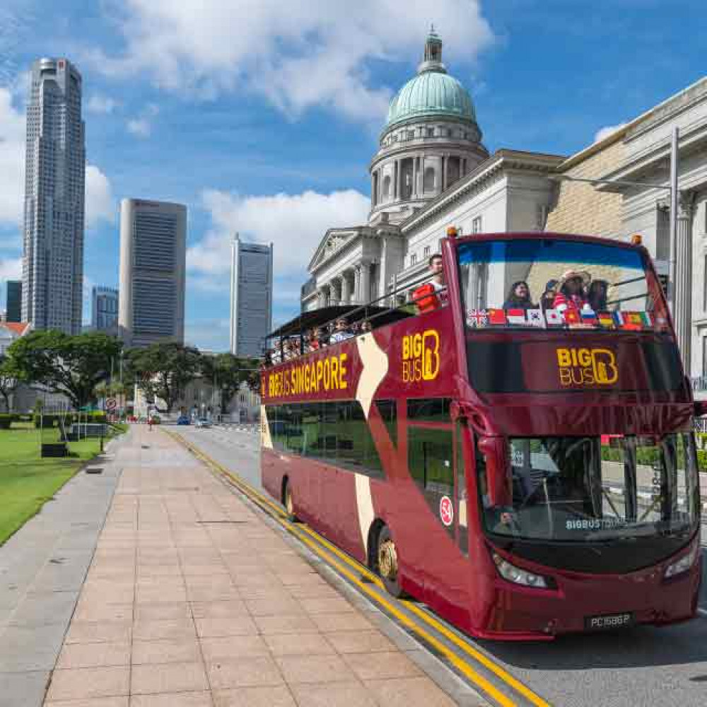 Big Bus Singapore Essential - 2 Day Hop On Hop Off Bus Ticket