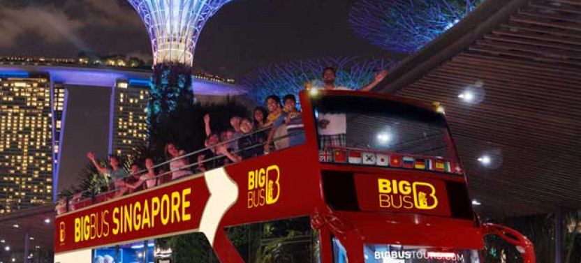 Big Bus Singapore Night Tour