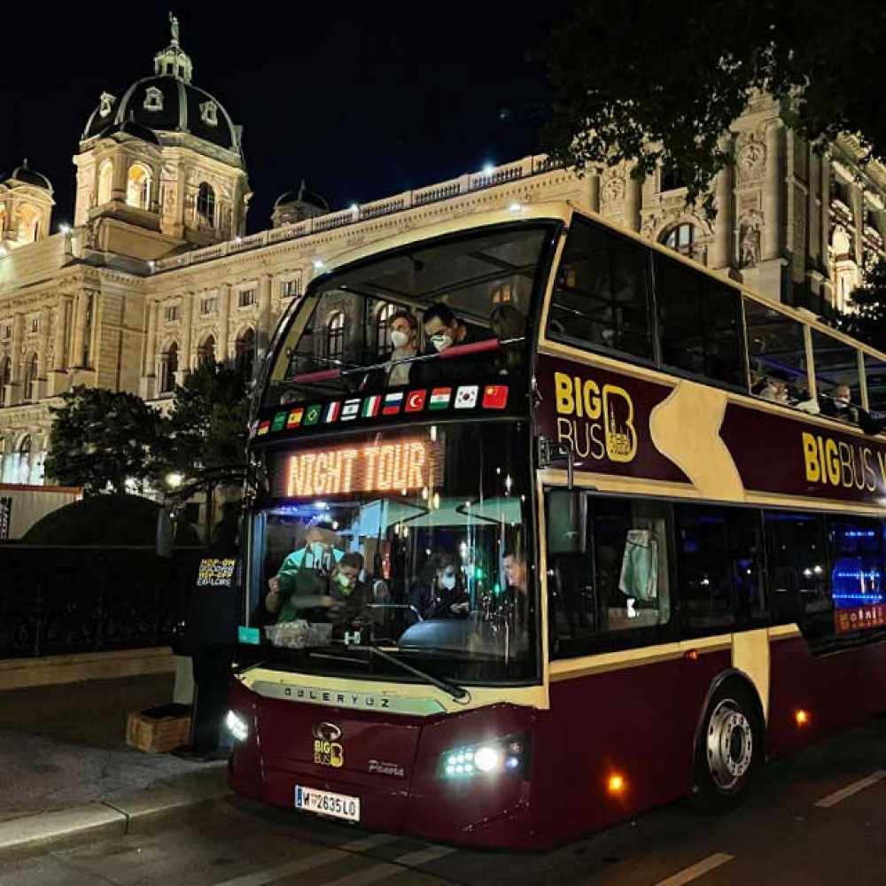 Big Bus Vienna Live Guided Night Tour