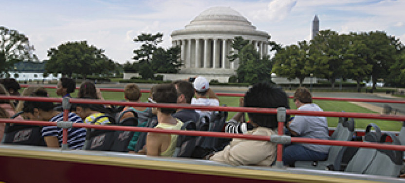 Big Bus DC: 24-Hour Hop-On Hop-Off Tour and Arlington Walking Tour