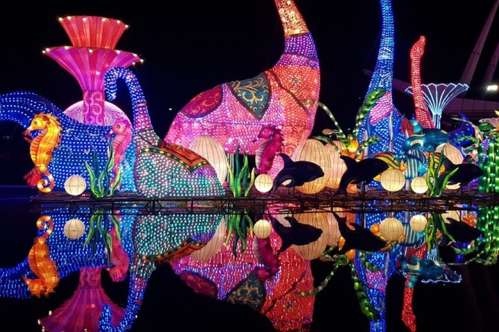 Dubai Glow Garden + Dino Park + Magic Park Combo Tickets