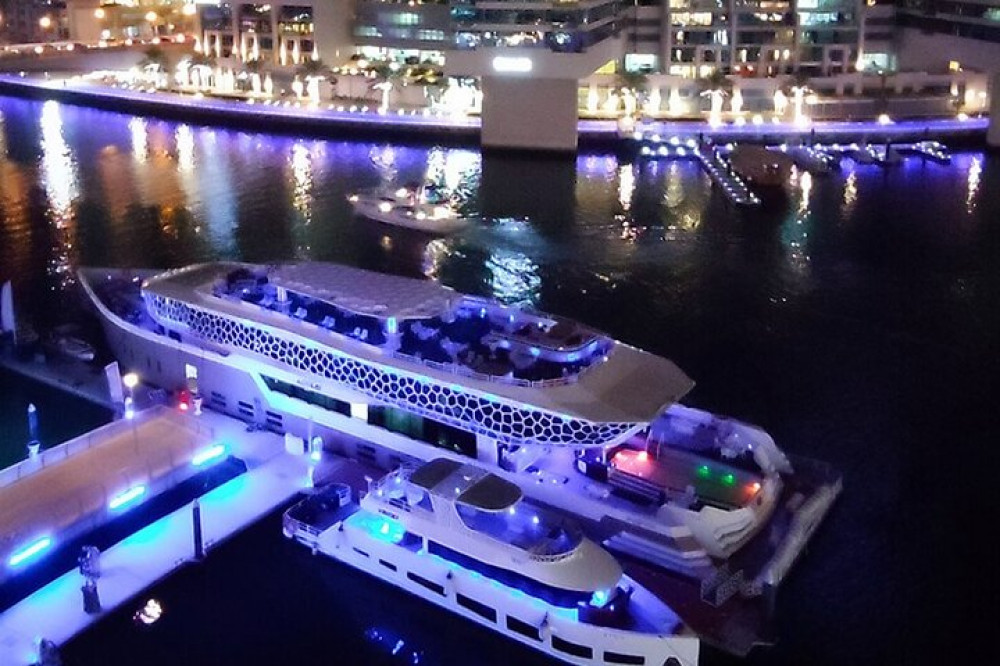 Lotus Mega Yacht Dinner Cruise Including Pickup & Drop off