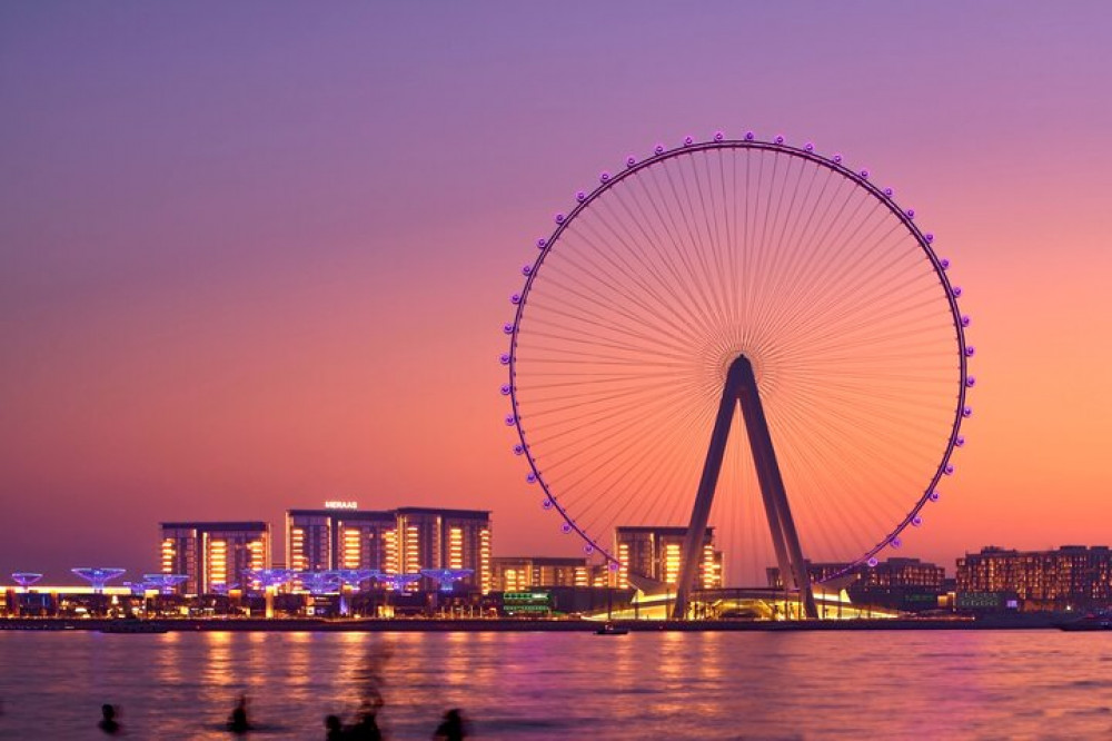 Ain Dubai Observation Wheel- Sunset View