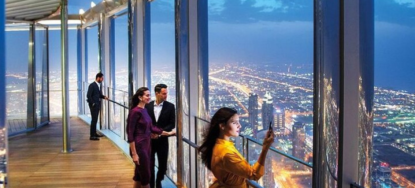 Burj Khalifa At the Top Floor Level Access With Optional Transfer