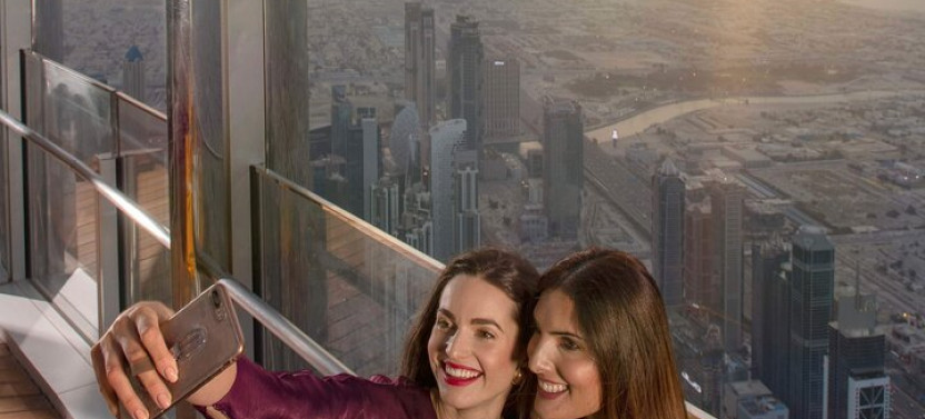 Burj Khalifa At the Top Floor Level Access With Optional Transfer