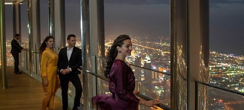 Burj Khalifa At the Top Floor Level Access With Optional Transfer