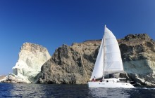 Semi Private Santorini Catamaran Day Cruise - Luxury Food