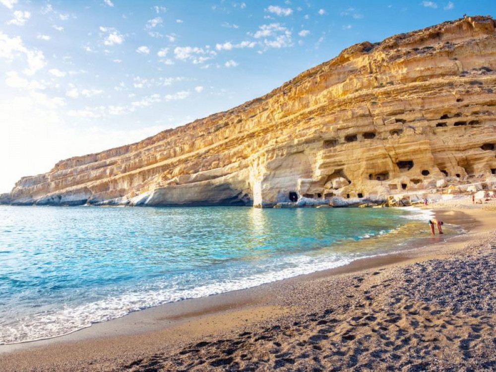 Private Jeep Safari | Explore South Crete | Visit A Winery | Matala Beach