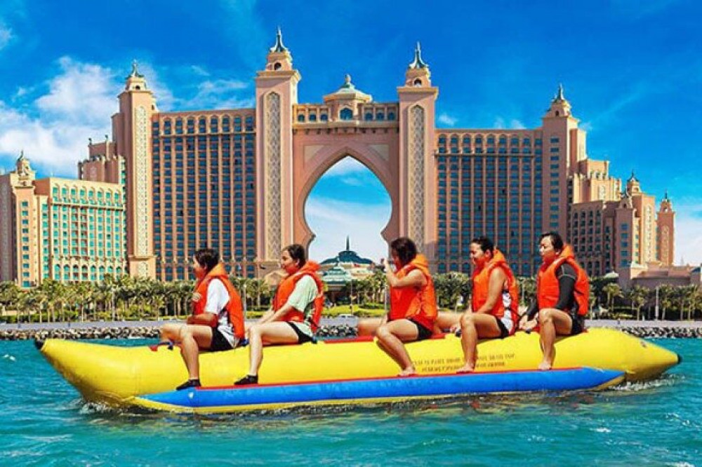 15 Minute Banana Boat Ride in Dubai