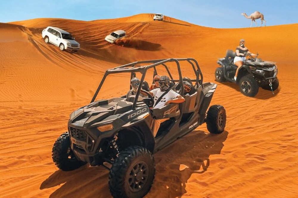 4 Seater Dune Buggy Experience in Dubai's with Shared Transfer