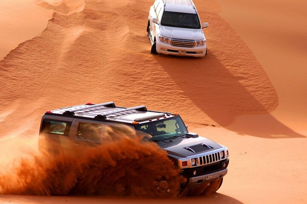 Desert Safari Abu Dhabi with BBQ, Dune Bashing, Live Entertainment