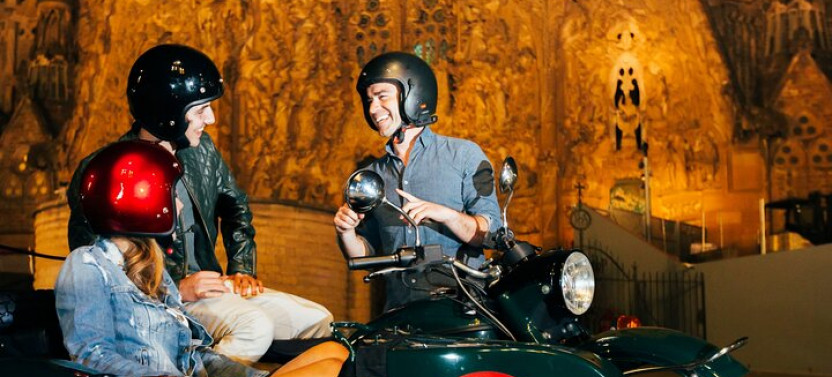Tapas & Sidecar Motorcycle Tour of Barcelona, photo 2 of 8