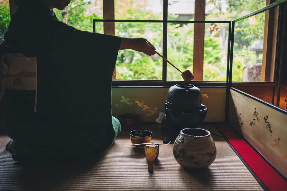 Private Tea Ceremony In Kyoto Garden Teahouse