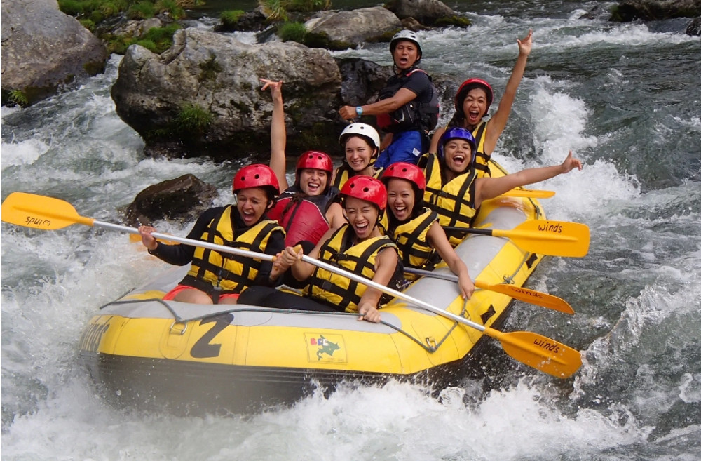 White Water Rafting Tour on the Tama River in Ome in Tokyo